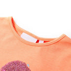 VidaXL Kindershirt 92 neonoranje