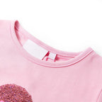 VidaXL Kindershirt 116 felroze