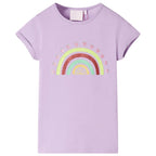 Vidaxl kindershirt 104 lila