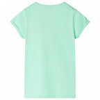 Vidaxl kindershirt 92 felgroen
