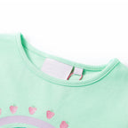 Vidaxl kindershirt 104 felgroen