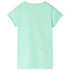 Vidaxl kindershirt 140 felgroen
