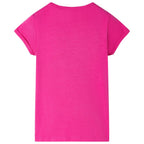 Vidaxl kindershirt 92 donkerroze