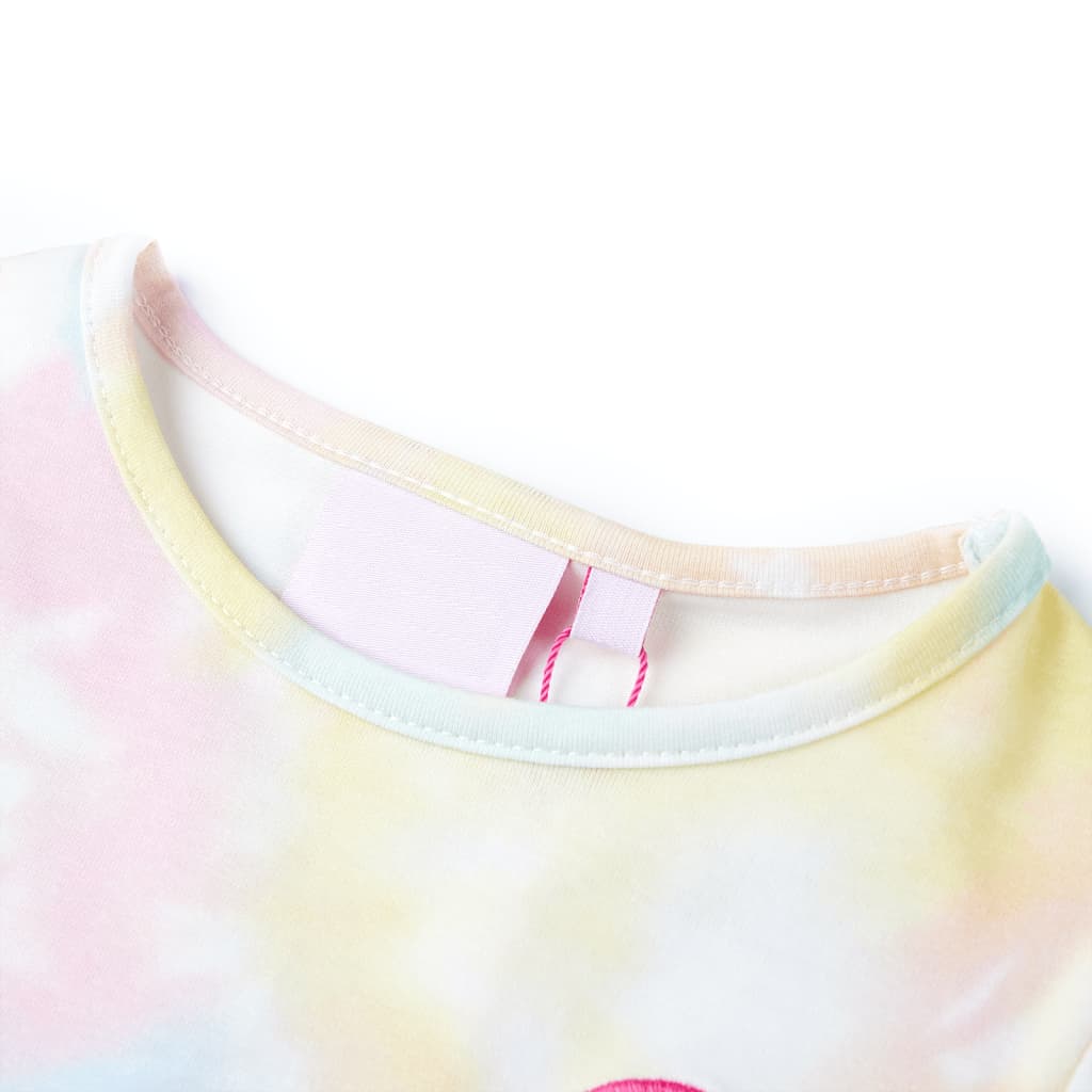 VidaXL Kindershirt 128 meerkleurig