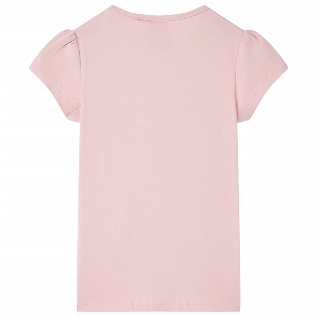 VidaXL Kindershirt 116 lichtroze