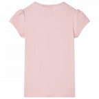 VidaXL Kindershirt 116 lichtroze
