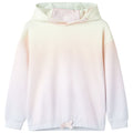 Vidaxl kindertrui met capuchon 128 sterrenwit