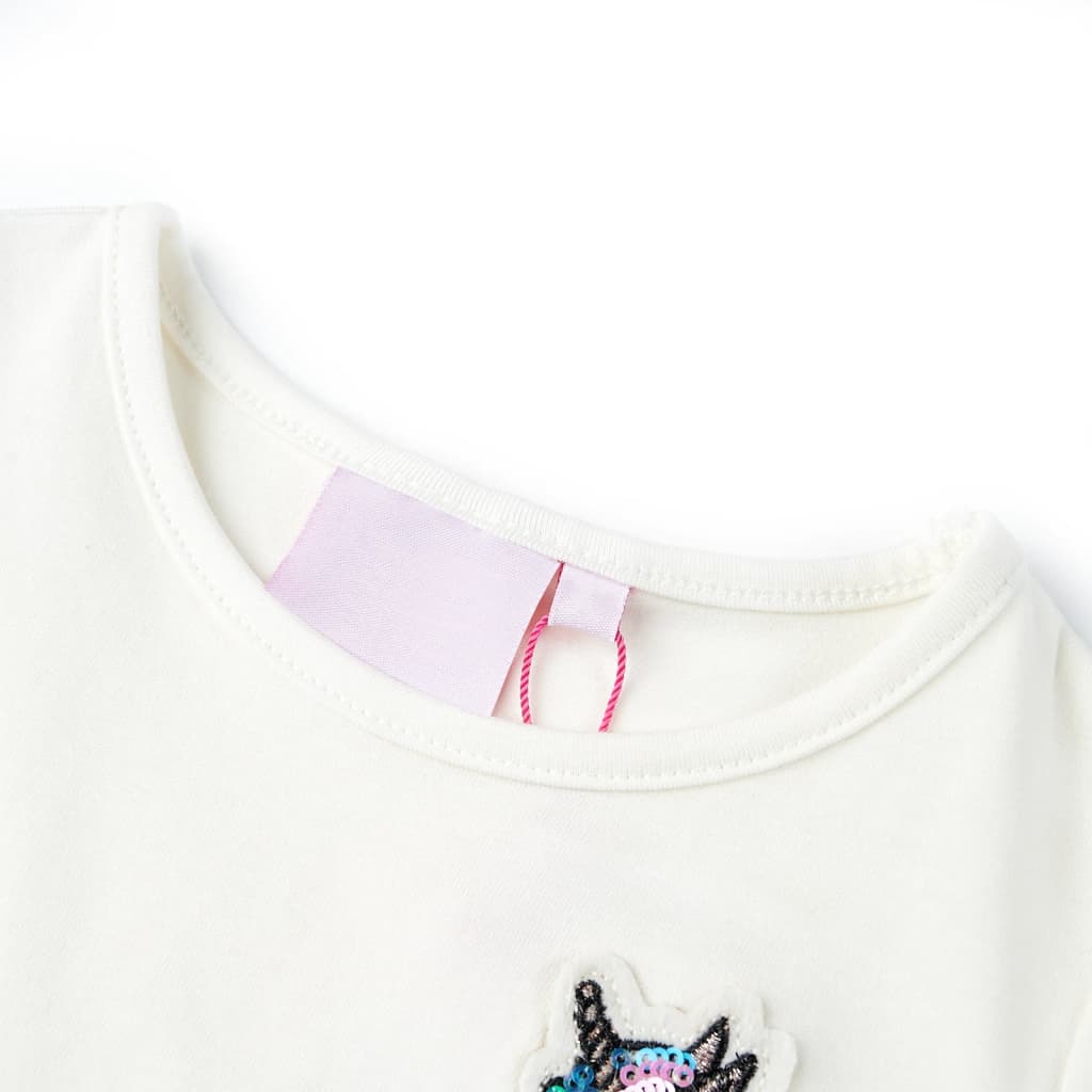 VidaXL Kindershirt 128 ecru