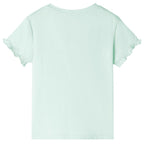 Vidaxl kindershirt 140 lichtmint