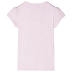 VidaXL Kindershirt met kapmouwen 92 zachtroze