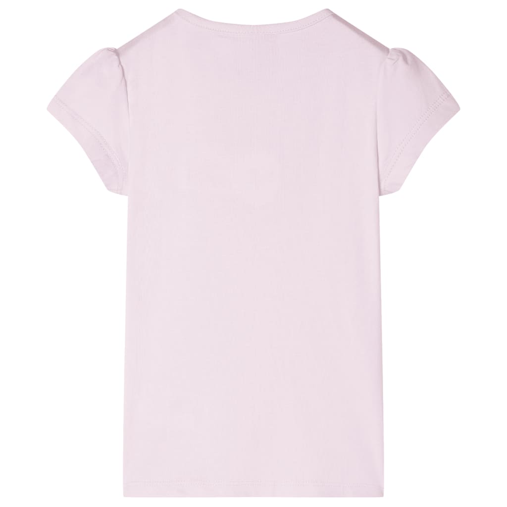 Vidaxl kindershirt met kapmouwen 116 zachtroze