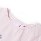 Vidaxl kindershirt met kapmouwen 116 zachtroze
