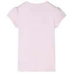 Vidaxl kindershirt met kapmouwen 128 zachtroze