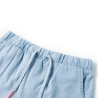 Vidaxl kindershorts 128 zachtdenimblauw