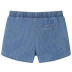 Vidaxl kindershorts 116 denimblauw