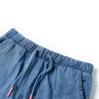 Vidaxl kindershorts 116 denimblauw