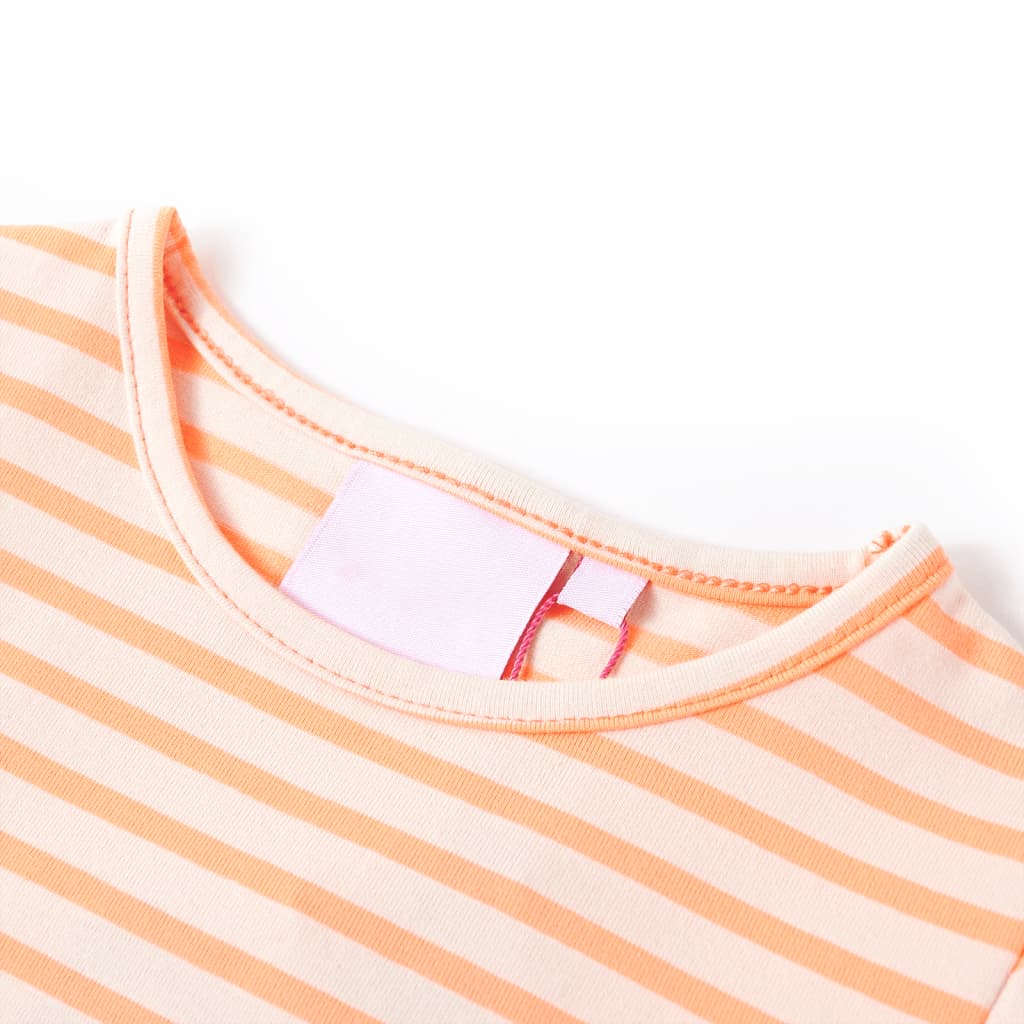 Vidaxl kindershirt 104 neonoranje