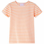 VidaXL Kindershirt 140 neonoranje