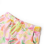 Vidaxl kindershort met trekkoord 104 zachtroze