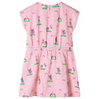 Vidaxl kinderjurk 104 lichtroze