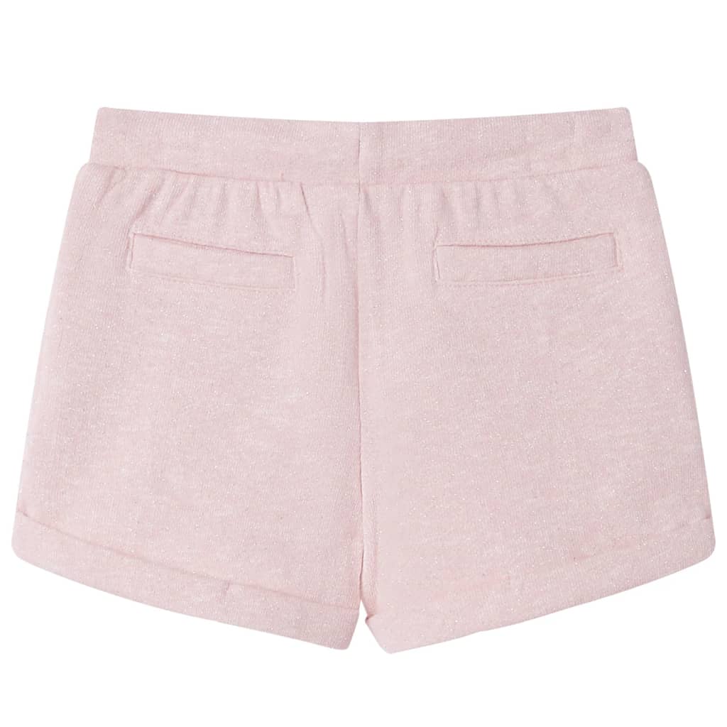 VidaXL Kindershorts met trekkoord 140 gemengd lichtroze