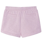 Vidaxl kindershorts met trekkoord 128 gemengd lila