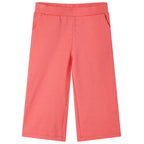 Vidaxl kinderbroek met wijde pijpen 104 koraalkleurig