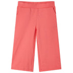 Vidaxl kinderbroek met wijde pijpen 128 koraalkleurig