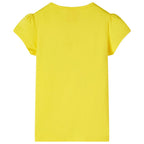 Vidaxl kindershirt 104 geel