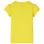 Vidaxl kindershirt 128 geel