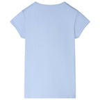 Vidaxl kindershirt 92 lichtblauw
