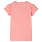 Vidaxl kindershirt 104 lichtkoraalkleurig