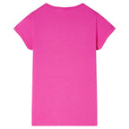 Vidaxl kindershirt 104 donkerroze