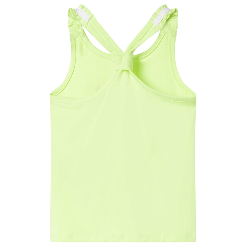 Vidaxl kindertopje 104 neongeel