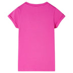 Vidaxl kindershirt 128 donkerroze