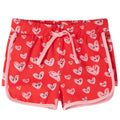 Vidaxl kindershort met trekkoord 140 rood