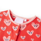Vidaxl kinderjumpsuit 116 rood