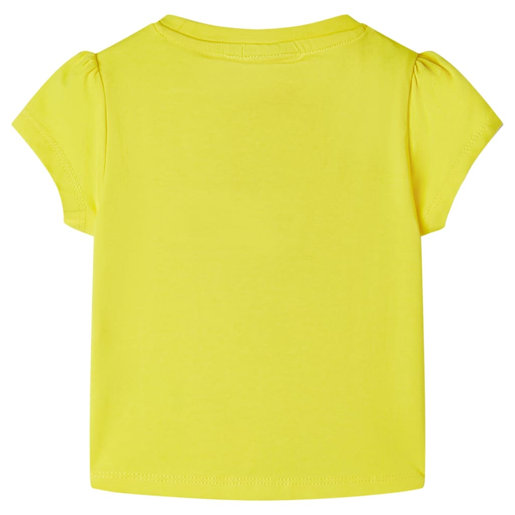 Vidaxl kindershirt 116 geel