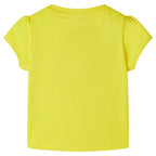Vidaxl kindershirt 128 geel