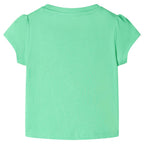 Vidaxl kindershirt 104 lichtgroen
