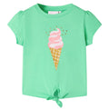 Vidaxl kindershirt 140 lichtgroen