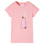 Vidaxl kindershirt 116 roze