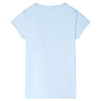 Vidaxl kindershirt 104 zachtblauw