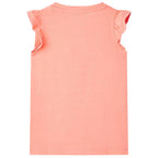 Vidaxl kindershirt 116 neonkoraal
