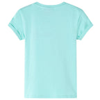 Vidaxl kindershirt 128 lichtmint