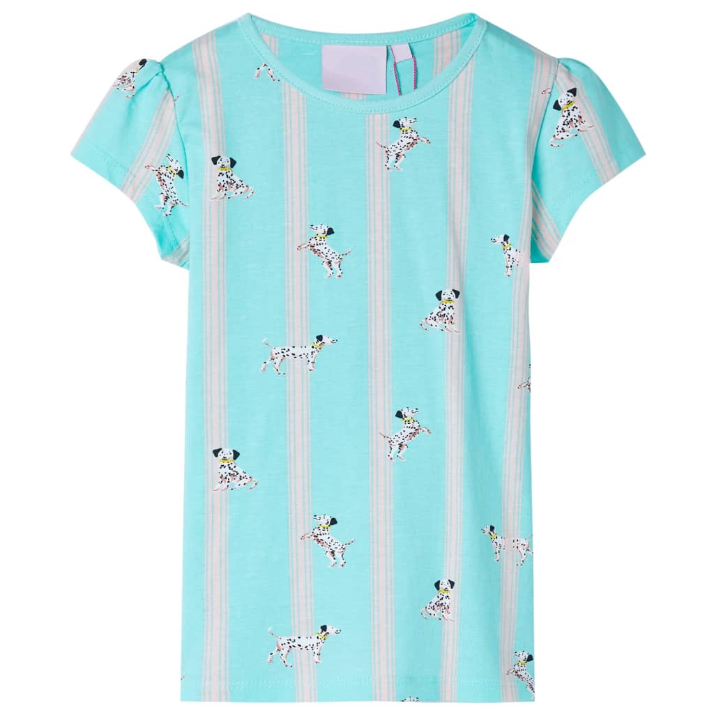 Vidaxl kinderpyjama met korte mouwen 104 ecru