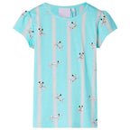 Vidaxl kinderpyjama met korte mouwen 116 ecru