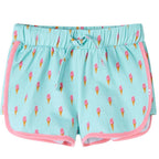 Vidaxl kindershorts met trekkoord 128 lichtmintkleurig