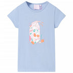 Vidaxl kindershirt 116 blauw
