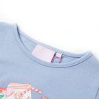 VidaXL Kindershirt 140 blauw
